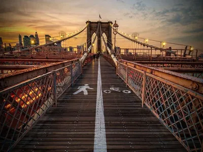 Бруклинский мост - обои для телефона в формате jpg