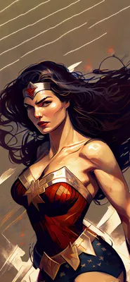 DC Wonder Woman Wallpaper — Обои DC Comics на iPhone