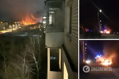 Бердянск взрывы 13 января – в районе военного городка сожгли автомобиль –  фото и видео