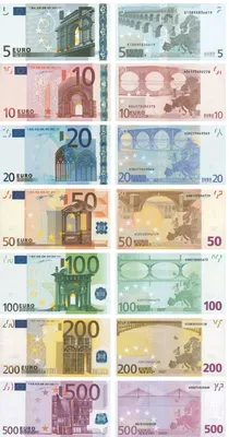 Фото Деньги евро на телефон в формате png