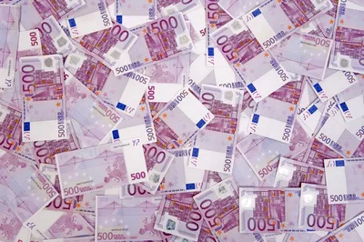 Фото Деньги евро в высоком разрешении для скачивания
