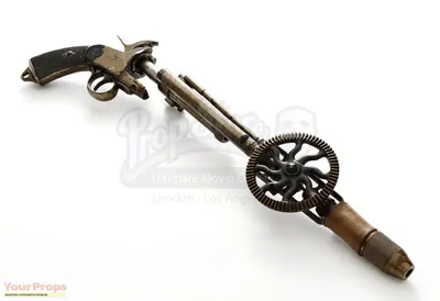 Фоновый револьвер в стиле стимпанк Джона Хекс, реквизит из оригинального фильма