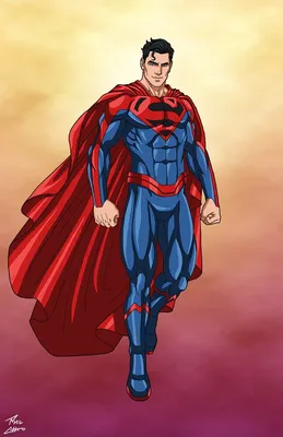 Джон Кент Супермен по заказу Фил-Чо на DeviantArt | Винтажные комиксы Marvel, Супермен, Супермен