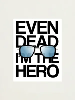 Even dead i'm the hero обои