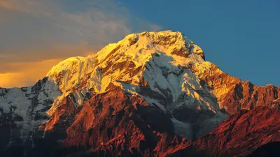 Отпразднуйте природу гор: обои Эвереста для iPhone и Android