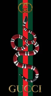Обои с Gucci змеей: выбери свой размер и формат скачивания