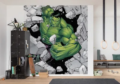 Фотообои | Фотообои для цифровой печати «Hulk Breaker» от Komar