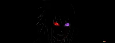 Наруто - глаза Саске Учиха 4K скачать обои
