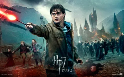 Гарри Поттер 7 - Волшебная битва обои Предварительный просмотр | 10wallpaper.com