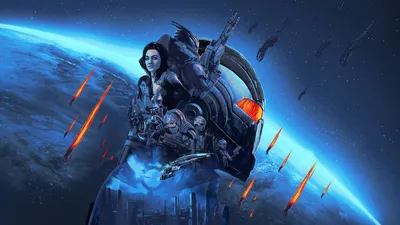 Обои Mass Effect: Скачать бесплатно фото в хорошем качестве для iPhone и Android