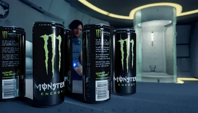 Фон с мотивами Monster Energy для Android