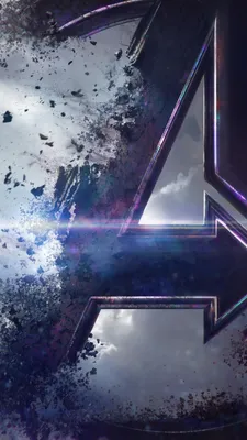Мстители: Финал 2019 Логотип фильма 8K скачать обои