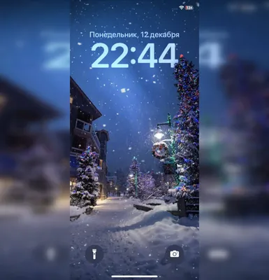 Обои на телефон Новогодние 4к для iPhone и Android