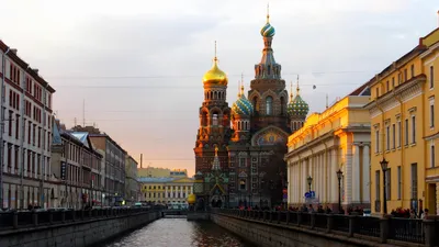 Обои Петербург с изображениями ночного города