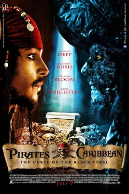 ПИРАТЫ КАРИБСКОГО БАССА: Проклятие Чёрной Жемчужины, 2003 | Пираты Карибского моря, Пираты, Джонни Депп картинки