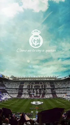 Фото Реал Мадрид в оригинальном дизайне для вашего телефона