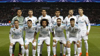 Скачать фото Реал Мадрид в формате png для деталей и четкости
