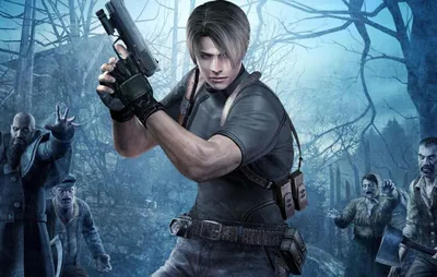 Скачать бесплатно обои на телефон с игрой Resident Evil 4