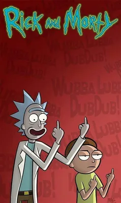 Скачать фото Rick and Morty для телефона
