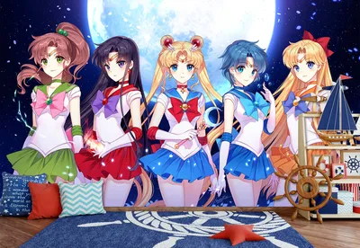 Фон Sailor Moon для Android: выбери свой размер и формат (PNG)