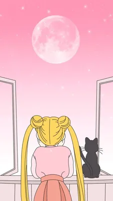 Общее фото Sailor Moon: скачай обои для iPhone и Android