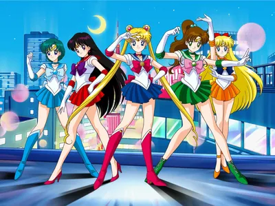 Обои на телефон Sailor Moon: красочные изображения для Windows (WebP)
