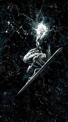 Серебряный Серфер Обои из комиксов Marvel - Обои Пещера