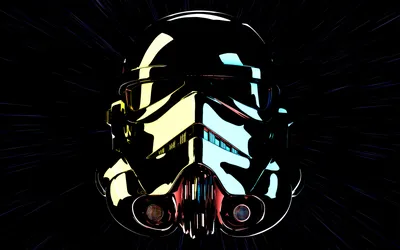 Обои Stormtrooper 4K, Звездные войны, Черный фон, #8296