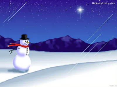 Фото снеговиков на webp обоях: скачать бесплатно