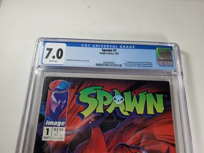Spawn 1 Вариант газетного киоска cgc 7.0 Marvel Comics | eBay