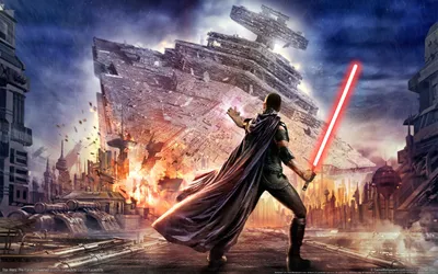 Фон Star Wars: The Force Unleashed – обои в формате PNG