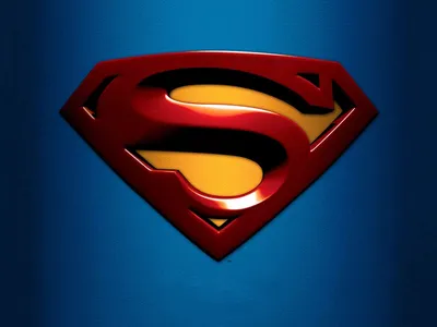 60+ HD-обоев с логотипом Супермена и фоновой картинки