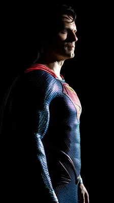 Генри Кавилл в роли Супермена в черном Адаме 4K Ultra HD мобильные обои