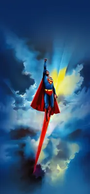 Кино/ТВ] Убрали текст с постера «Супермена 78» и сделали обои для мобильного телефона : r/DCcomics