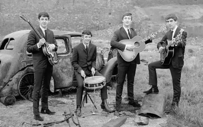 The Beatles: история музыки в формате PNG