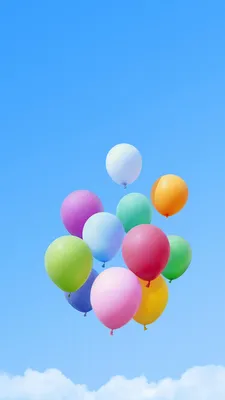 Воздушные шарики: эксклюзивные обои для стиля вашего устройства 