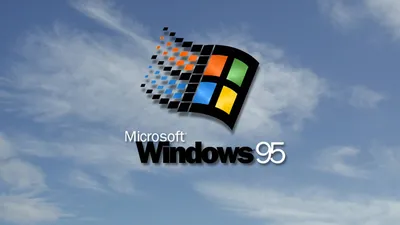 Обои на телефон Windows 95 в формате PNG