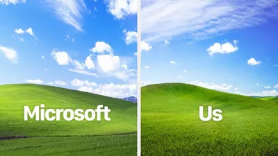 Windows XP: фотографии с историческим значением