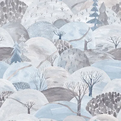 Общее: Загадочные зимние обои 'Winter art' для вашего выбора