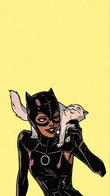 Женщина-кошка из комиксов wallpaper | Поп-арт комикс, Женщина-кошка, Мультфильмы
