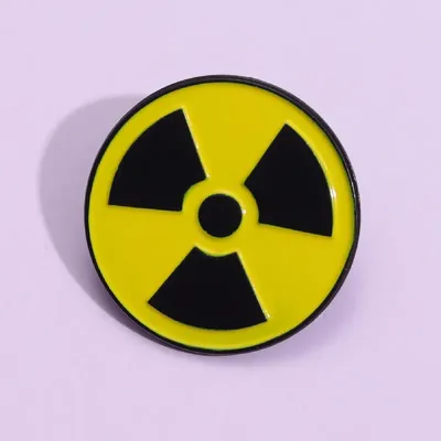 Знак радиации - впечатляющие обои в высоком разрешении