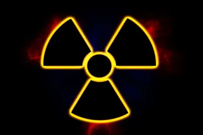 Бесплатные обои Знак радиации для всех версий iPhone