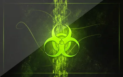 Знак радиации - потрясающие обои для вашего Android-устройства